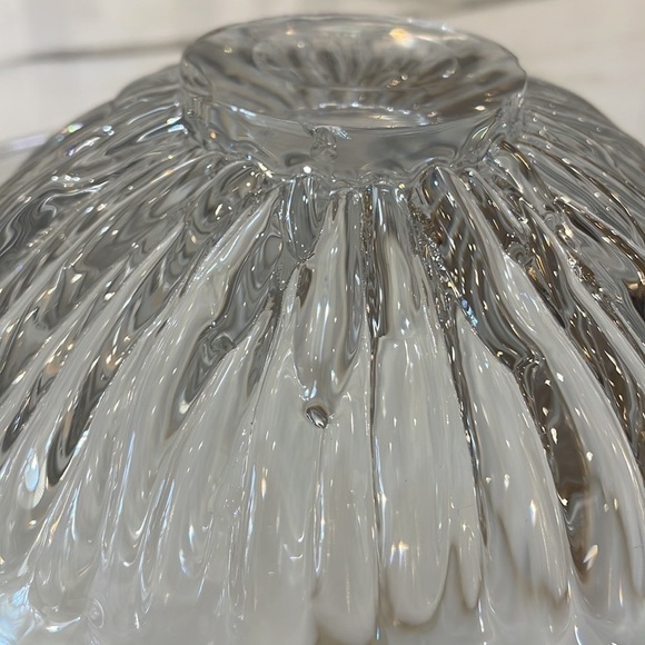 Kostaboda Warff Round Shallow Clear Glass Bowl—Numbered-77710–GORGEOUS!! - Picture 9 of 12